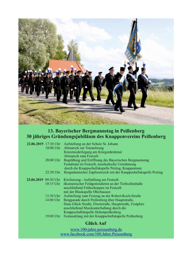 © by Knappenverein Peissenberg